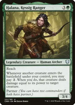 NM - Halana, Kessig Ranger [CMR - 231] Commander Legends - Image 1