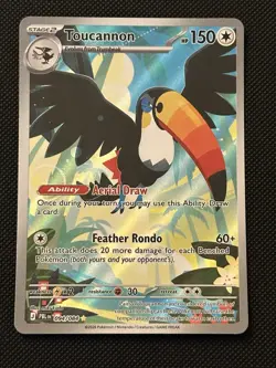 Pokemon Toucannon Pitch Black #094/84 Holofoil Near Mint English - Image 1