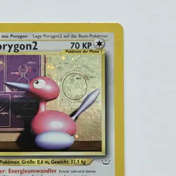 Porygon2 12/64 Neo Revelation Holo (German) Pokemon TCG 2001 - Image 5