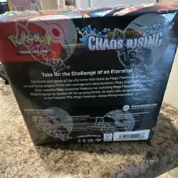 Pokemon Chaos Rising Booster Box with very small tear in seal - Image 5