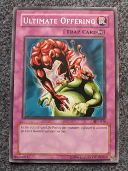 YUGIOH ULTIMATE OFFERING UNLIMITED COMMON#SDP-046 MP - Image 1