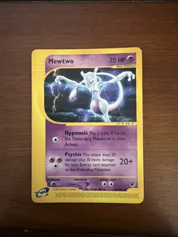 The Pokemon Company Mewtwo Rare Expedition Base Set 056/165 EN 70 HP - Image 1