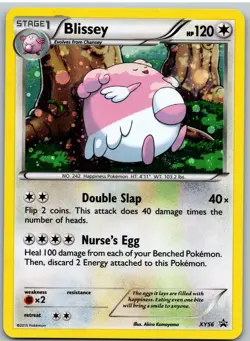 Blissey XY56 Holo Promo XY Promo Pokemon - Image 1