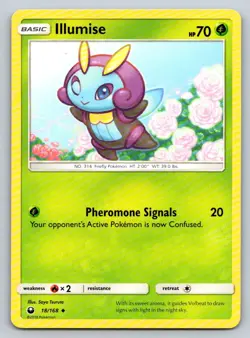 Illumise 18/168 Uncommon Celestial Storm Pokemon Near Mint - Image 1