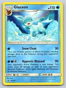 Glaceon - SM238 Promo Sun & Moon Promo Pokemon Near Mint - Image 1