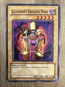 Illusionist Faceless Mage - SDP-004 - Common - Unlimited Edition PL/MP YuGiOh! - Image 1