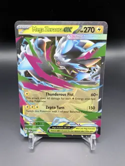 Mega Zeraora ex 027/084 Double Rare Pokemon Pitch Black ME05 English - Image 1