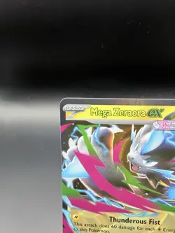 Mega Zeraora ex 027/084 Double Rare Pokemon Pitch Black ME05 English - Image 3