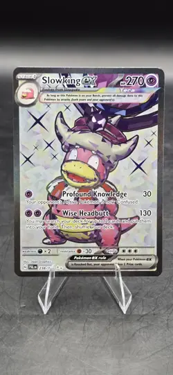 Pokemon TCG - Slowking EX 238/193 Sv02: Paldea Evolved Holo - NM-A6 - Image 2