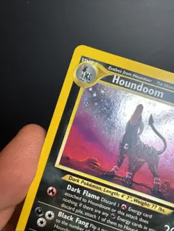 2001 Pokemon Neo Revelation Houndoom Holo #8/64 - Image 5