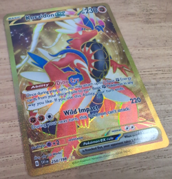 2023 Pokemon Koraidon ex 254/198 Scarlet & Violet Hyper Rare Gold Secret Rare NM - Image 1