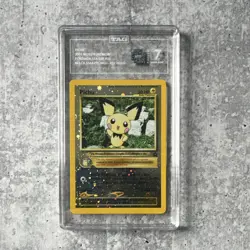Pokemon Pichu 35 Black Star Promo Reverse Holo TAG 7 2001 30 HP - Image 1