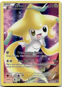 Jirachi XY112 Holo Promo XY Promo Pokemon Holo Lightly Played - Image 2