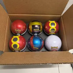Pokemon Costco 6 pack Poke Ball Set - NEW🔥Free Shipping🔥Sealed Balls - Image 1