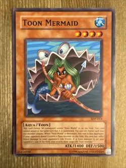 YugiOh : Toon Mermaid - SDP-023 - Common Unlimited Light Play LP - Image 1