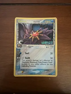 Starmie 30/113 EX Delta Species Reverse Holo Rare Stamped Pokemon TCG - Image 1