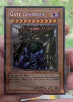 Yu-Gi-Oh! Gate Guardian MRD-000 1st Edition Secret Rare NM - Image 3