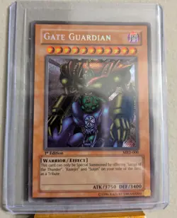 Yu-Gi-Oh! Gate Guardian MRD-000 1st Edition Secret Rare NM - Image 4