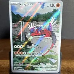 The Pokemon Company Pokemon TCG Koraidon 014 SVP Promo Holo Basic 130 HP EN - Image 1