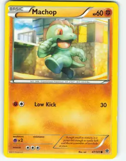 Machop - 47/101 Plasma Blast - Pokemon TCG - 2013 - Image 1
