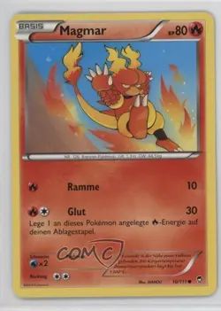 Magmar German Pokemon XY Furious Fists #10 - Image 1