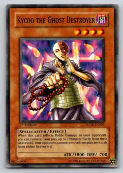 Kycoo the Ghost Destroyer SDDE-EN007 SD: The Dark Emperor Yu-Gi-Oh Unlimited NM - Image 1