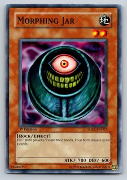 Morphing Jar SDRL-EN007 SD: Rise of the Dragon Lords Yu-Gi-Oh 1st Edition NM - Image 1