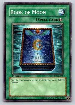 Book of Moon SDSC-EN030 SD: Spellcaster's Command Yu-Gi-Oh 1st Edition NM - Image 1