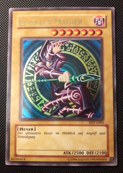Yu-Gi-Oh! Dunkler Magier, SDY-G005, Ultra Rare, 2. Auflage, Deutsch, Good - Image 1
