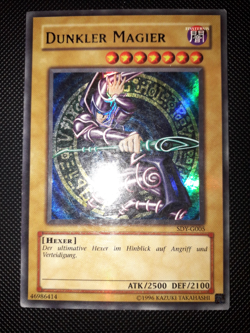 Yu-Gi-Oh! Dunkler Magier, SDY-G005, Ultra Rare, 2. Auflage, Deutsch, Good - Image 2