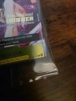 One Piece TCG Boa Hancock- P-115 OP15 Release Event Winner Promo SEALED - Image 3