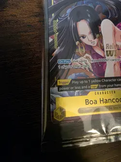 One Piece TCG Boa Hancock- P-115 OP15 Release Event Winner Promo SEALED - Image 5