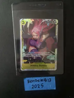 Jewelry Bonney OP08-105 SR Card - English ENG One Piece Two Legends TCG X2 - Image 1