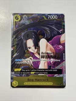 Boa Hancock P-115 OP15 Release Event Winner One Piece Promo - Image 1