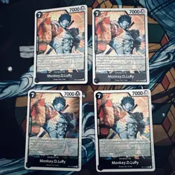 OPTCG Adventure On Kami’s Island (OP15-092) — Monkey.D.Luffy — Set Of 4 - Image 1