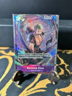 Roronoa Zoro - OP09-076 Alt Art PRB02 One Piece TCG - Image 1