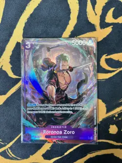 Roronoa Zoro - OP09-076 Alt Art PRB02 One Piece TCG - Image 3