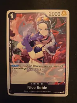 One Piece The Time Of Battle Nico Robin OP16-092 (UC) English - Image 1