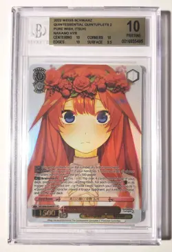 BGS 10 Weiss Schwarz Quintessential- Pure Wish, Itsuki Nakano 5HY/W90-E054HYR - Image 1