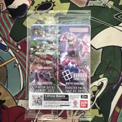Sealed ENGLISH Gundam Card Game EX Base Gundam Base World Tour Promo EXBP-003 - Image 2