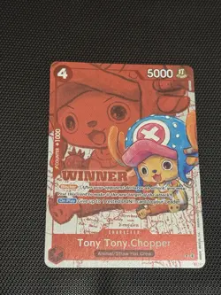 Tony Tony.Chopper (Winner Pack 2026 Vol. 2) P-101 One Piece Promotion Cards Foil - Image 1