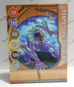 Bakugan Card - Shimmering Gate - Copper Gate Card - BA437 - 16/18h - 2008 - Image 1