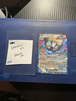 Pokemon TCG Grafaiai EX 100 S&V Black Star Promo Card (NM Condition) - Image 1