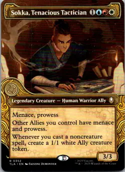 Sokka, Tenacious Tactician (Showcase) Regular Avatar: The Last Airbender NM - Image 1