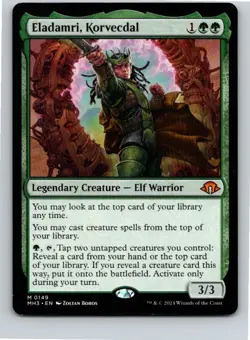 Magic the Gathering Eladamri, Korvecdal Modern Horizons 3 MTG Free Shipping! - Image 1
