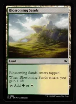 (10 Card Lot) Blossoming Sands Bloomburrow MTG BLB Playset M/NM - Image 1