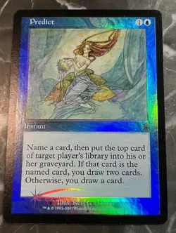 Wizards of the Coast Magic: The Gathering Predict Odyssey Blue Foil Uncommon - Image 1