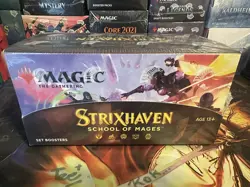 Magic the Gathering Strixhaven: School Of Mages Set Booster Box Sealed English - Image 1