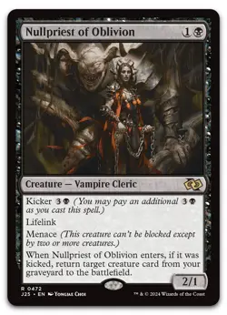 Nullpriest of Oblivion #472 (NM) Foundations Jumpstart J25 Magic MTG - Image 1