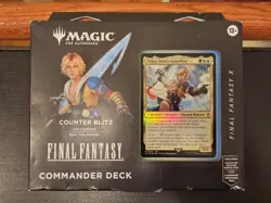 Magic: The Gathering Final Fantasy X Commander Deck Counter Blitz Tidus SHIP RDY - Image 1